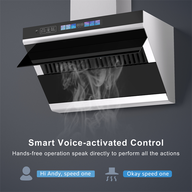 smart control cooker hood